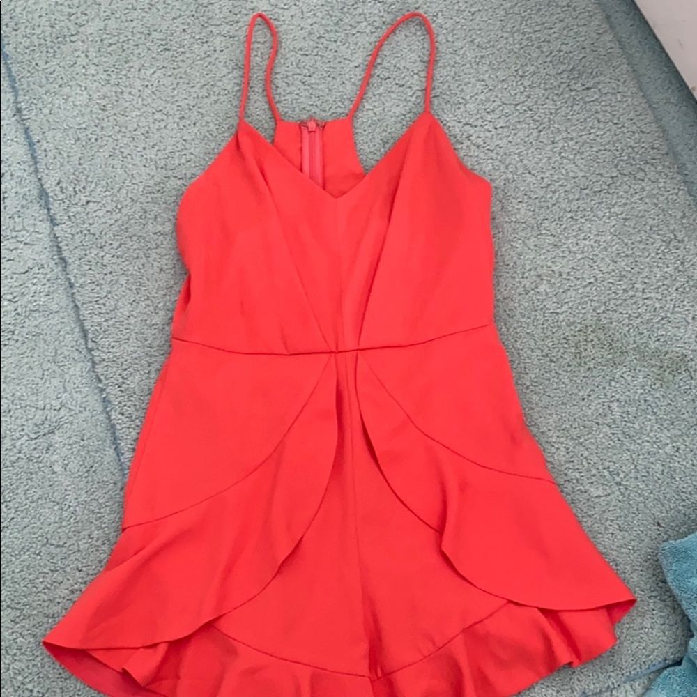 Hot pink Romper